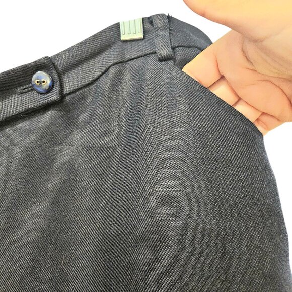 17.Emma James Liz Claiborne Black Linen Blend Pockets Quality Dress Pants Sz 20W - Picture 5 of 6